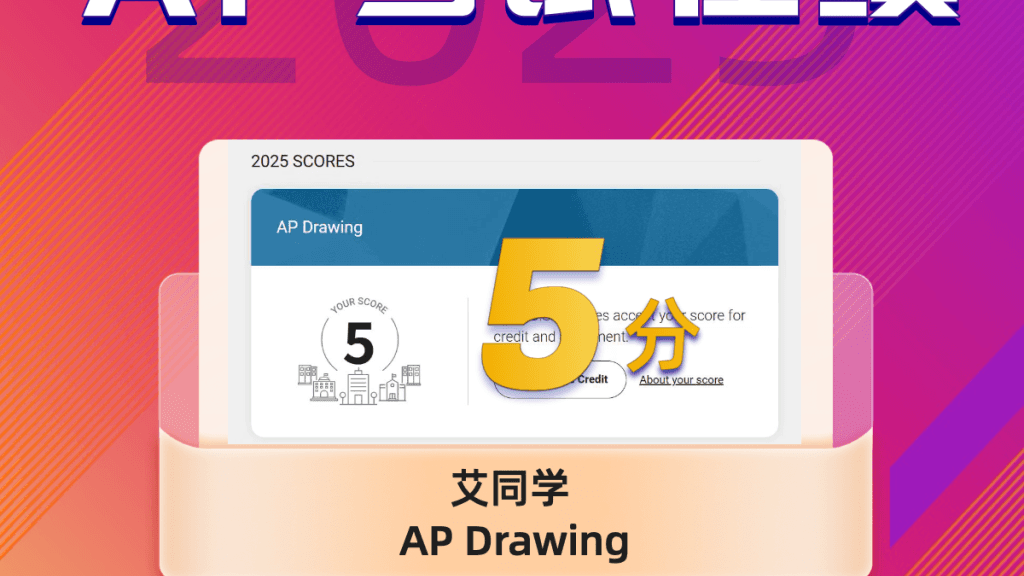 汇贤高中国际部捷报:AP考试满分!ICAD大赛获奖!