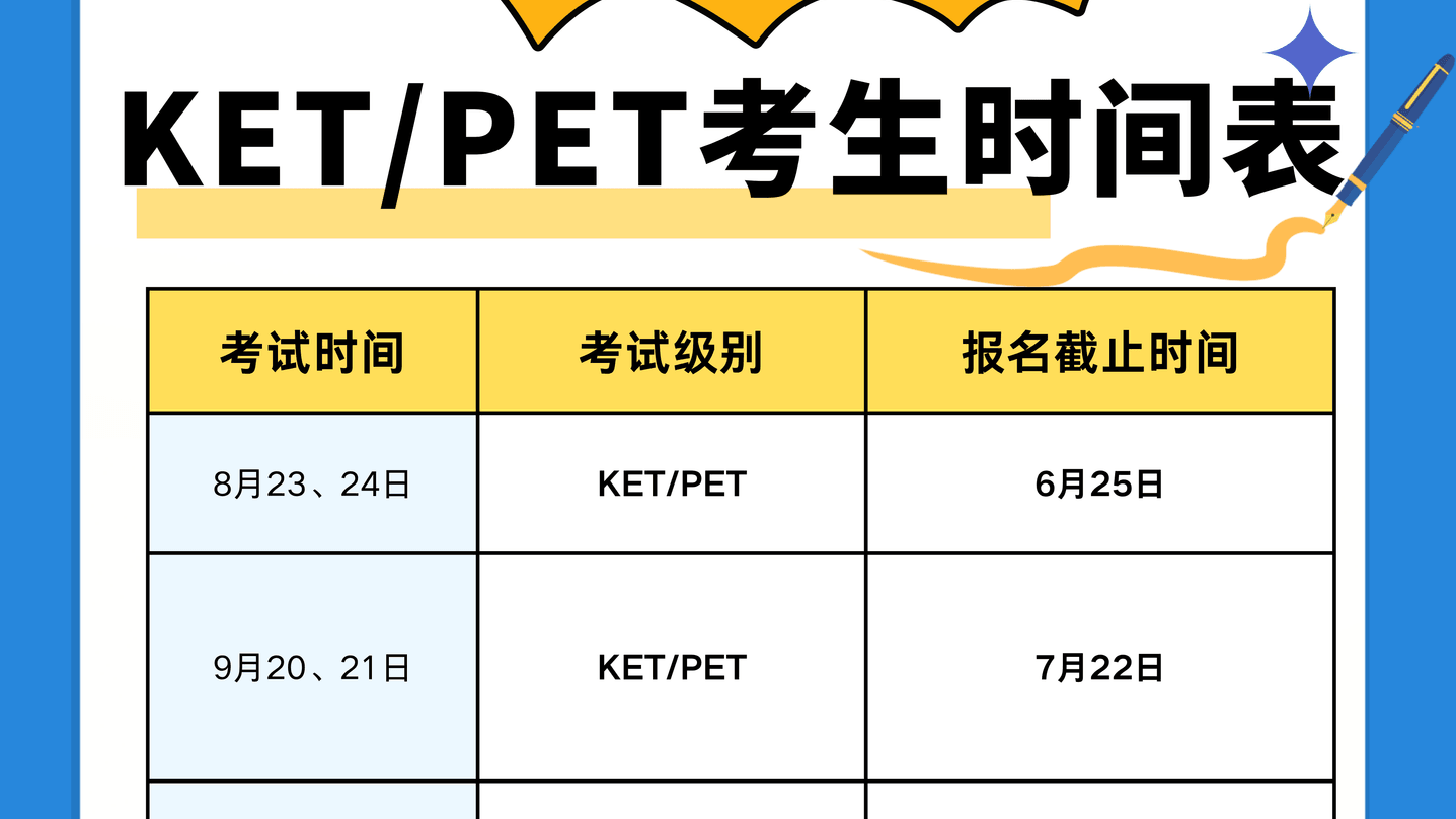 苏州家长速码！8月KET/PET考试全攻略来啦