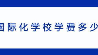 国际化学校学费多少？