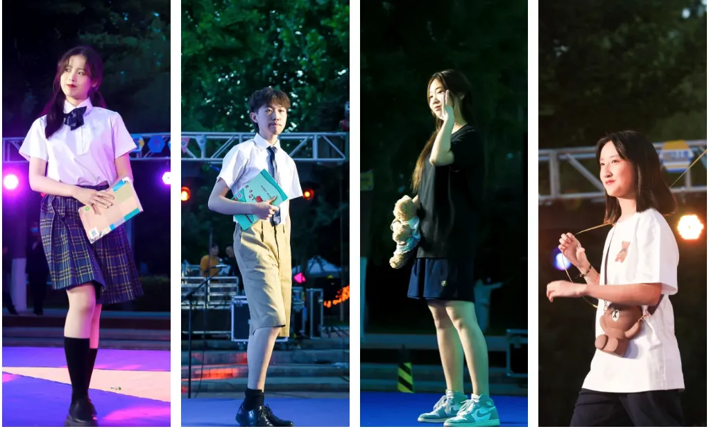 Winter Show晚会上,辛玲校长为学子荣静明安排了一场 创