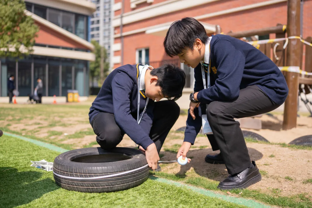 此外，中学部还举办了 记忆挑战赛 ，不少同学提前准备