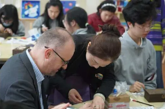 市长百忙之中还为 CZICC 做了一场简短而又意义深刻的演讲高度