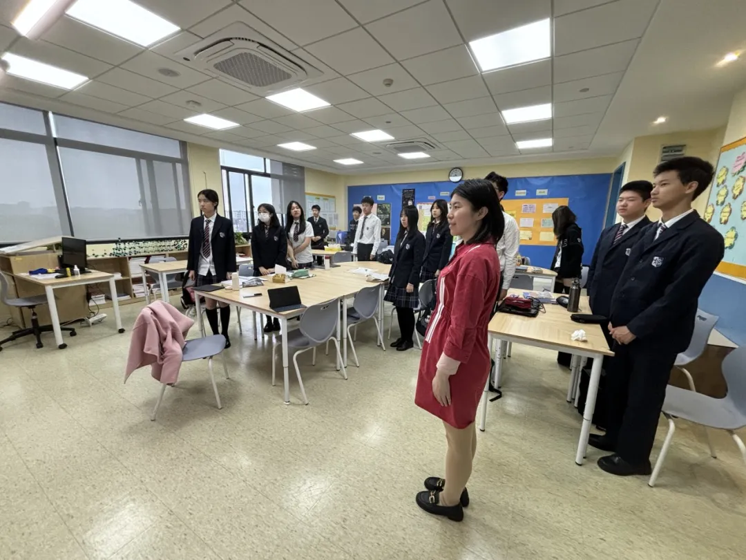 上海青浦区协和双语学校4月升旗仪式(图 4)