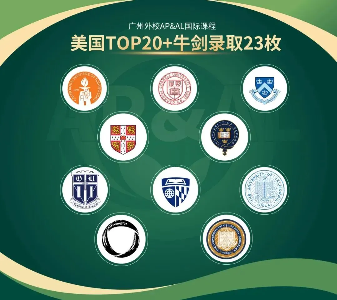 自 2022 年申请季起,广州外国语学校 AP AL 国际课程已