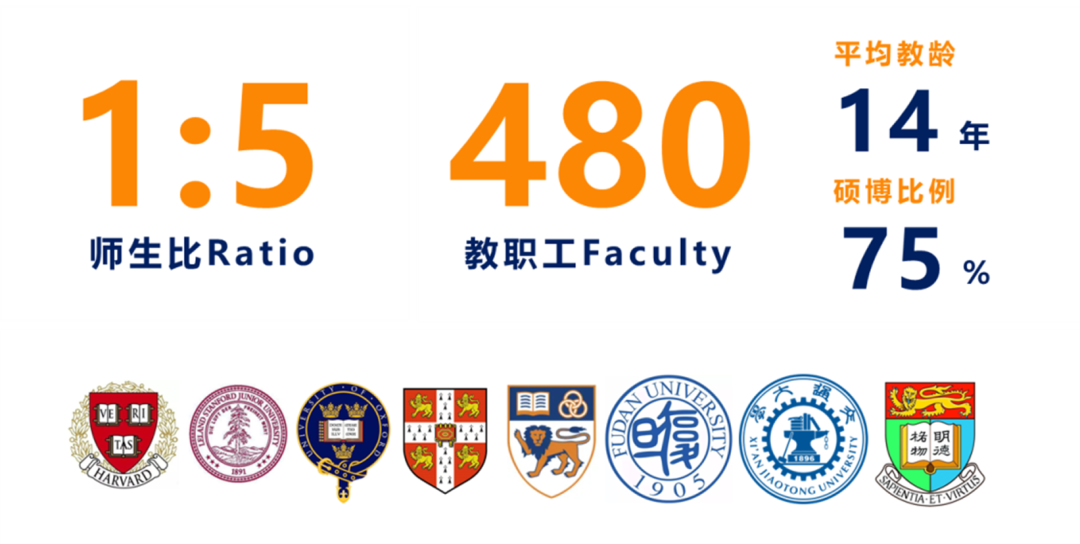稳定且优质的师资团队，是学校发展的核心支撑。