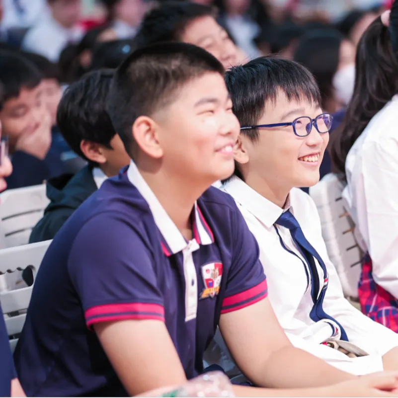 MYP协调员Daniel老师的致辞深入浅出地阐述了IB 的教育理(图 2)