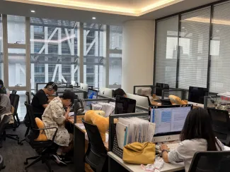 位于深圳福⽥ CBD 中洲⼤厦,独⽴门禁与保安系统(图 4)