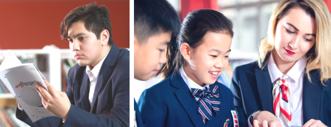 相比其他私立学校，学校新增 过渡班专属桥梁课程 