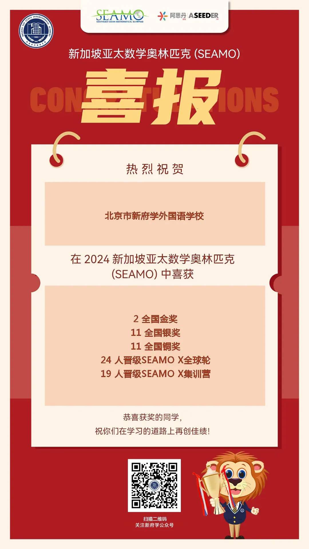 国际赛事:新府学学子屡次在WSC、AMC(图 3)
