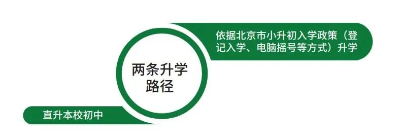 值得一提的是，学校为小学阶段的孩子勾画了清晰的升学路径。
