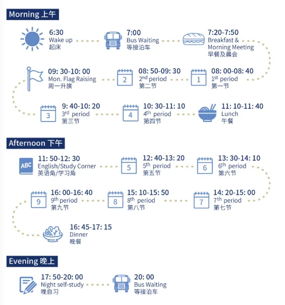 学生作息时间表