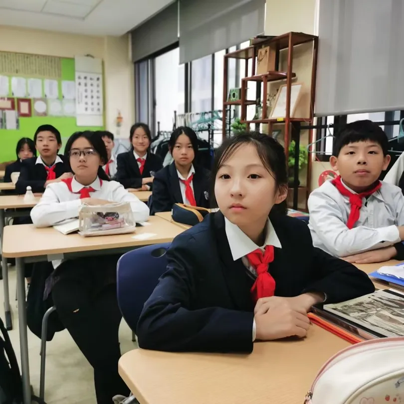 上海青浦区协和双语学校4月升旗仪式（图 3）