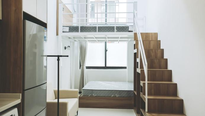 学校为学生提供舒适、安全的住宿环境。