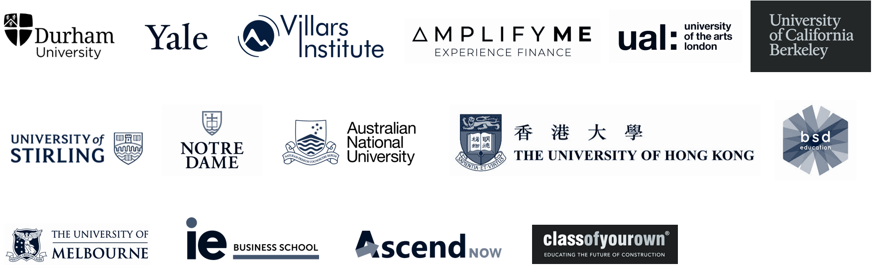 携手耶鲁大学、杜伦大学、Villars Institute 等全