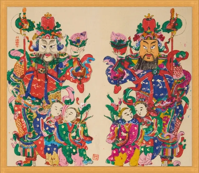门神威武,镇宅保平安