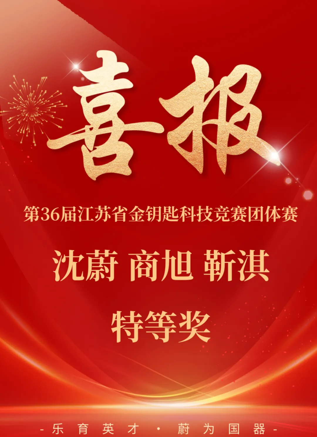 在第36届江苏省金钥匙科技竞赛团体赛中(图 2)