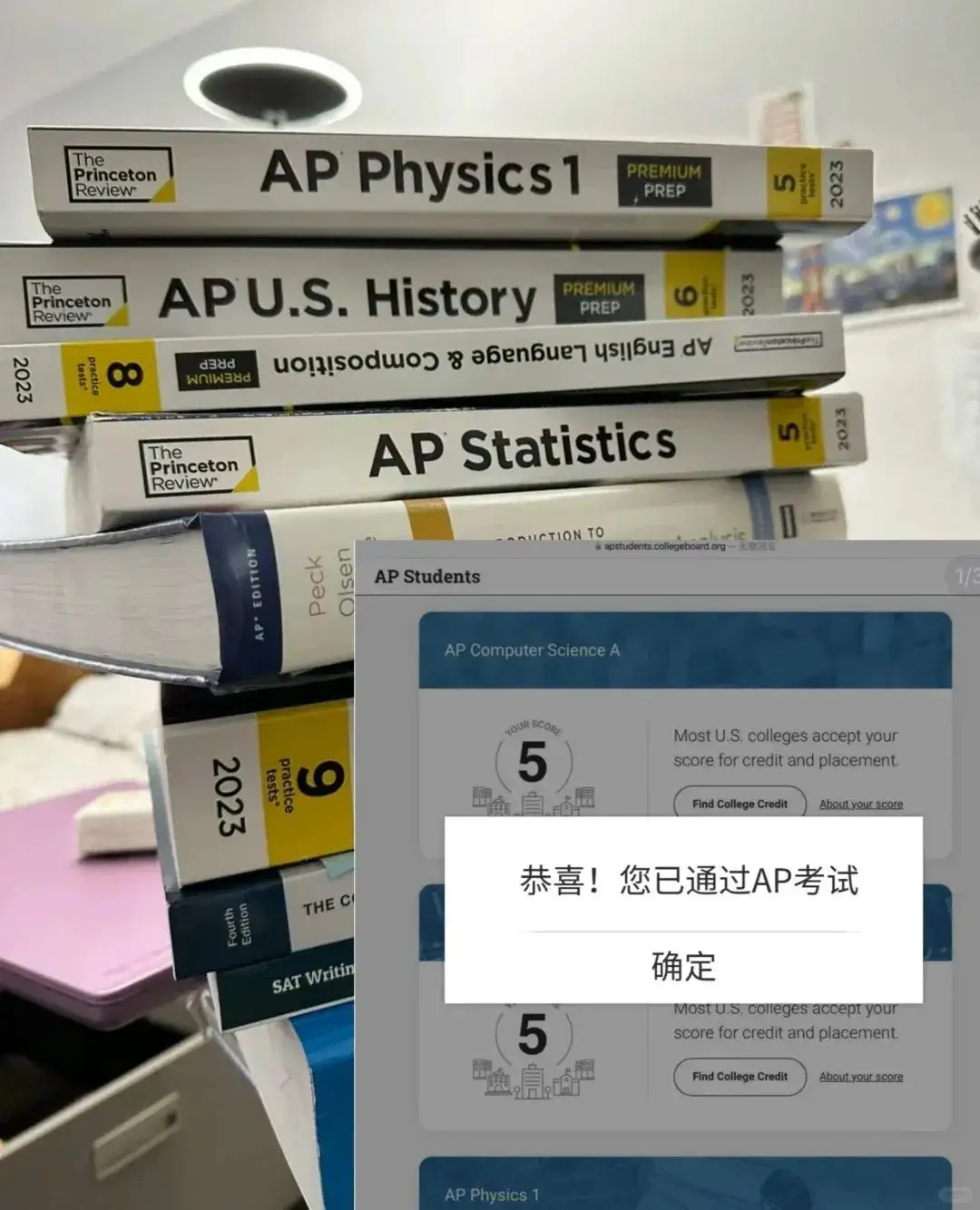 AP课程选好具体课程后,目标就是冲刺5分。