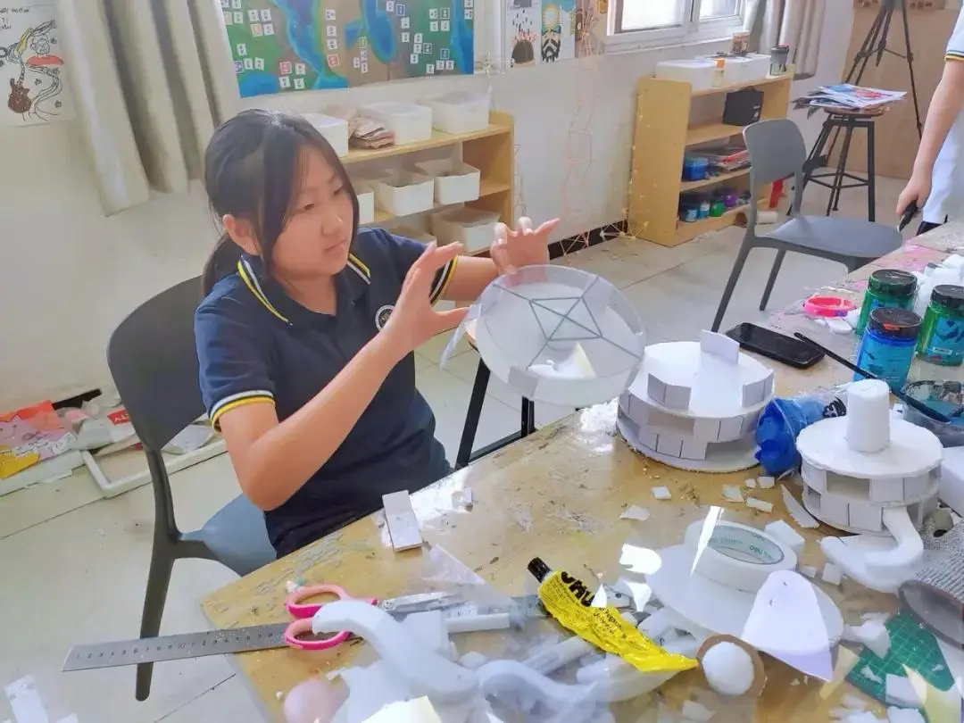 谈到此次项目中自己最难忘的环节,Alice提到了模型制作。