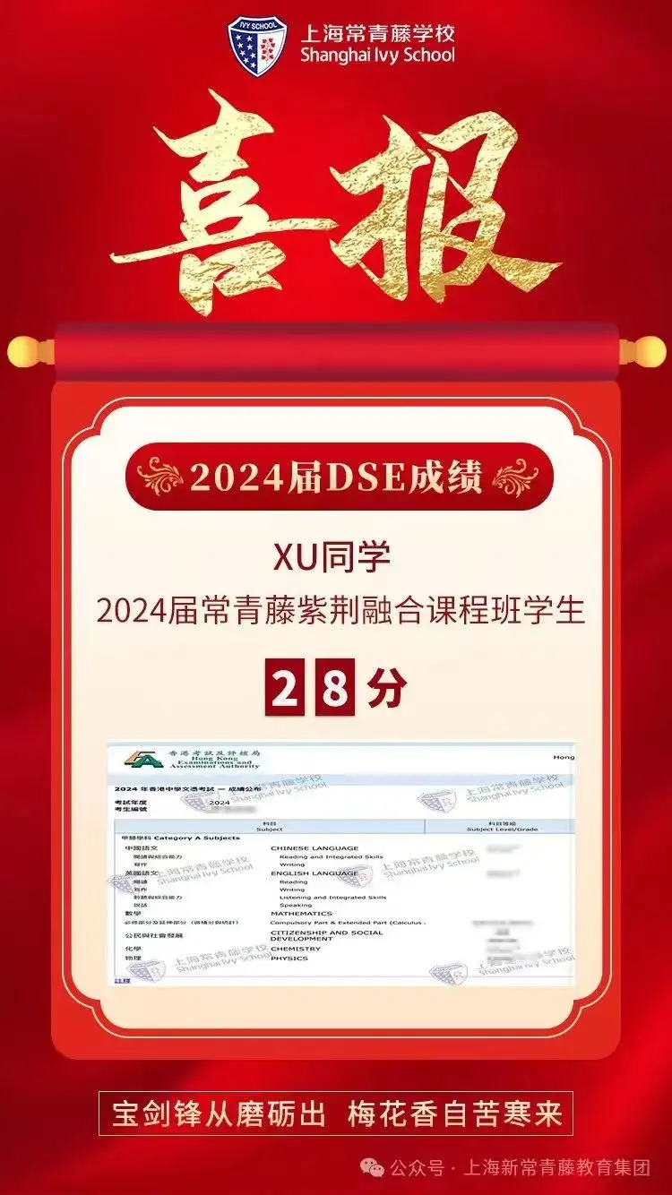 2024届常青藤学子4人达到港前三录取标准,7人过线港八大(图 2)