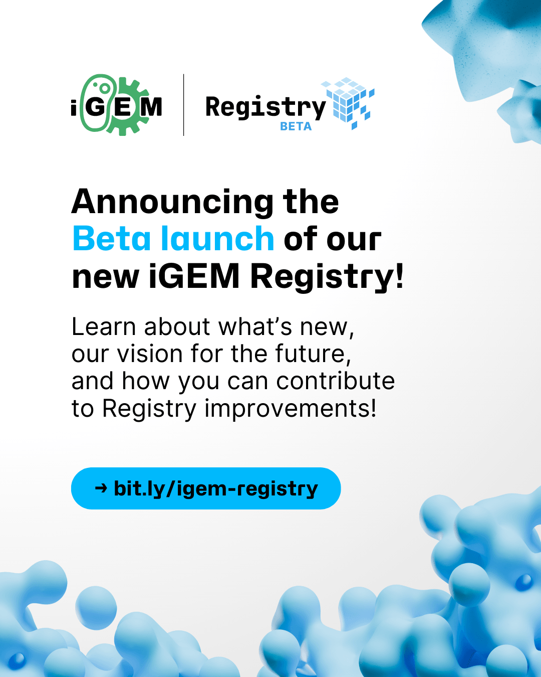 iGEM 全新 Registry 系统正式上线! iGEM 全新 Registry 系统正式上线!