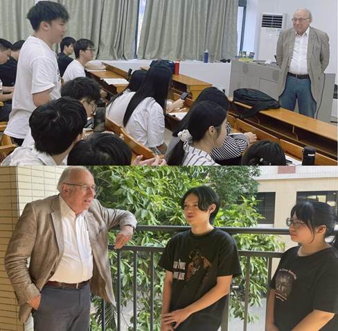 伦敦政治经济学院Ron Anderson教授走进广州新华投资学专业课堂 伦敦政治经济学院Ron Anderson教授走进广州新华投资学专业课堂