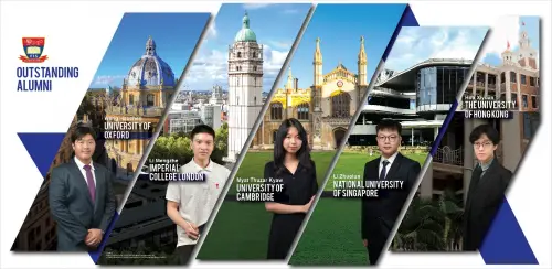 2022年，辅仁2021届毕业生获得了新加坡、英国（图 2）
