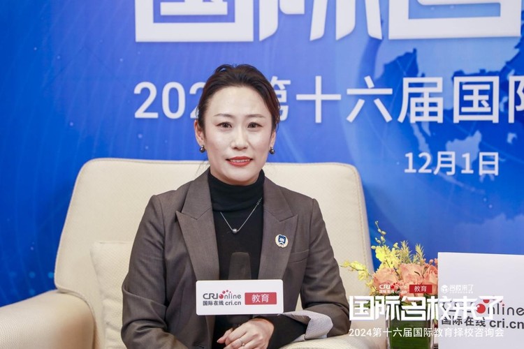 第十六届名校来了择校展丨专访北京新东方双语学校市场招生总监张乐 第十六届名校来了择校展丨专访北京新东方双语学校市场招生总监张乐