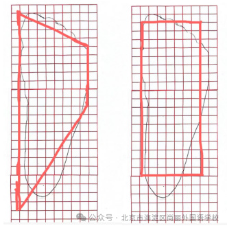 或者把脚印看成一个长方形，长是18厘米，宽是7厘米