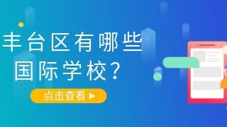 丰台区有哪些国际学校？