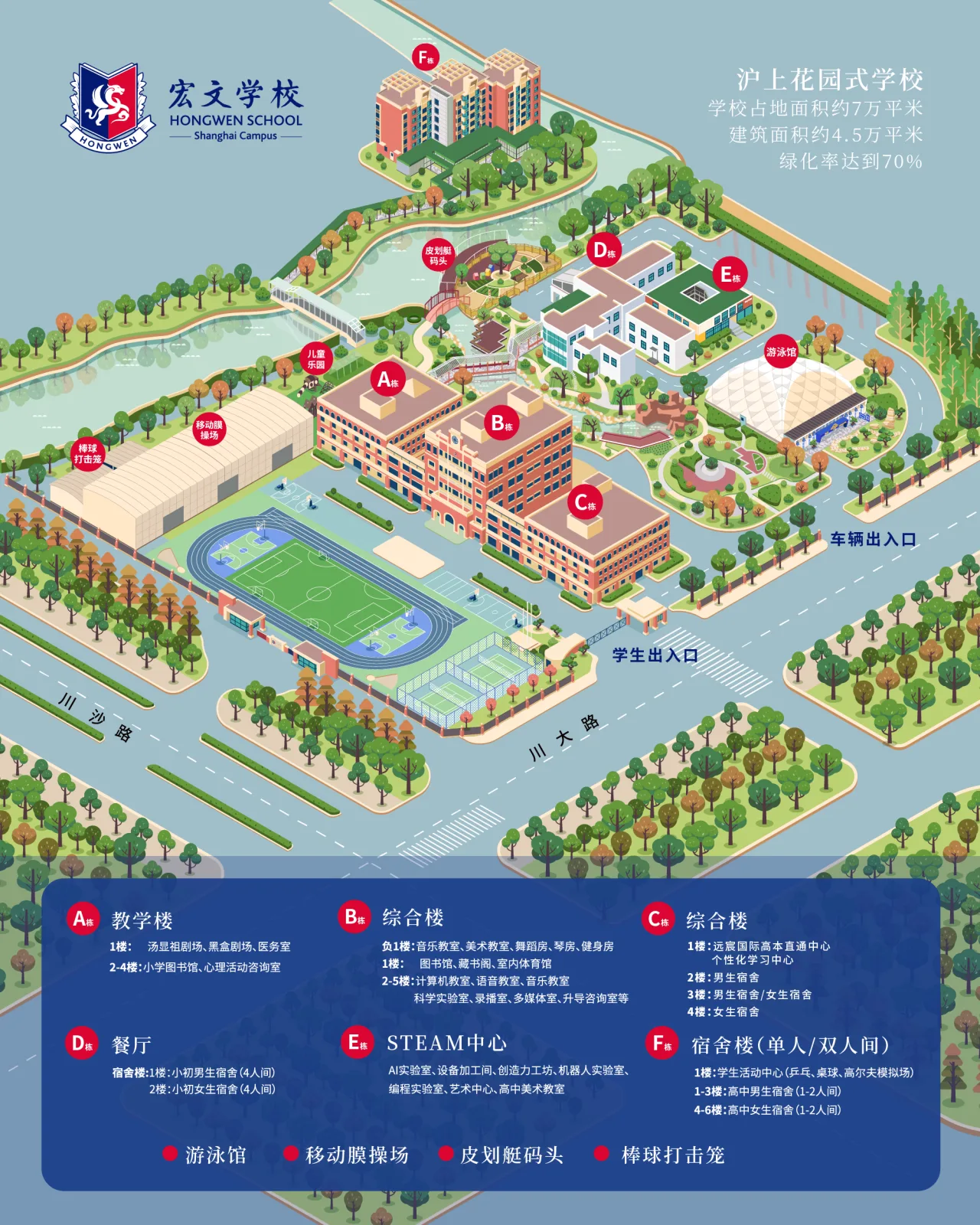 上海宏文学校 环境照片 8